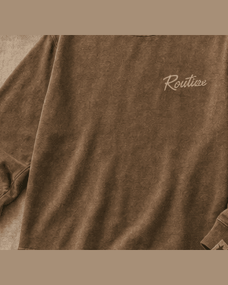 Clay El Spot long sleeve with a small script on the chest.